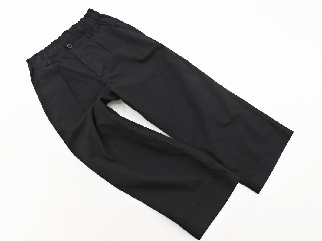 MHL MARGARET HOWELL マーガレットハウエル ストレート パンツ sizeI/黒 ■■ ☆ fjb6 レディース拍卖