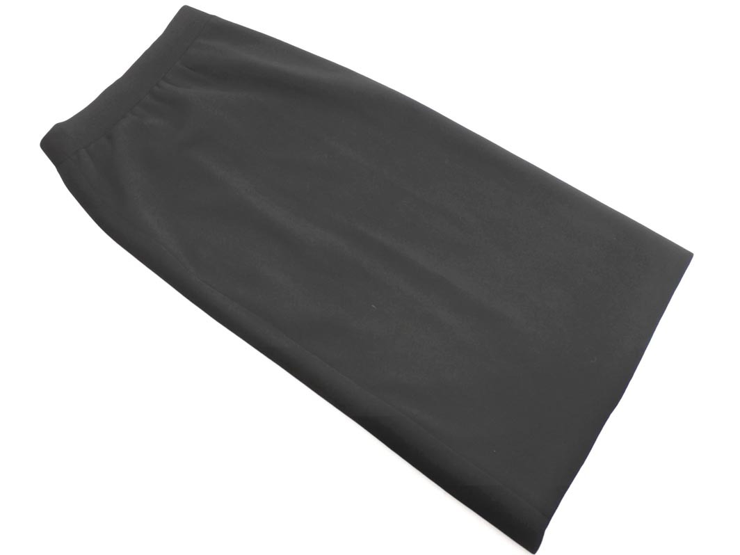 LOWRYS FARM ローリーズファーム リブ ニット ロング タイト スカート sizeF/黒 ■■ ☆ fjc0 レディース拍卖