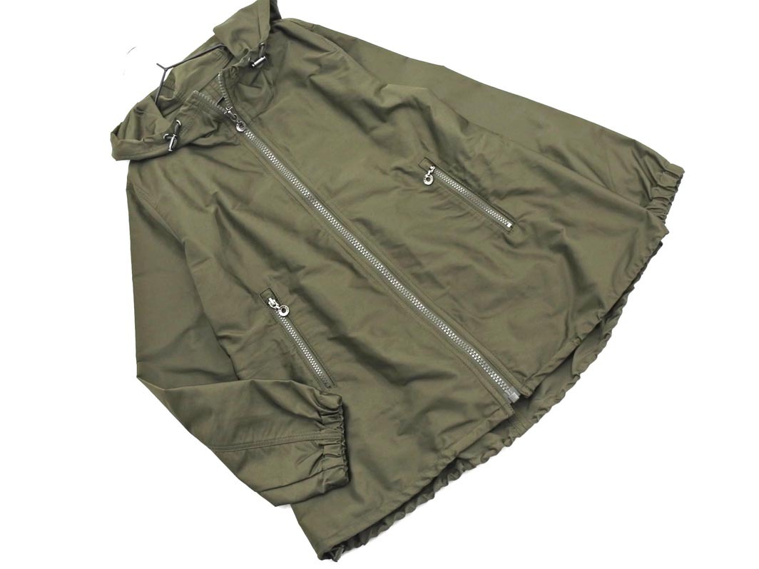 EVEX by KRIZIA エヴェックスバイクリツィア フード ジャケット size40/カーキ ◇■ ☆ fjc3 レディース拍卖