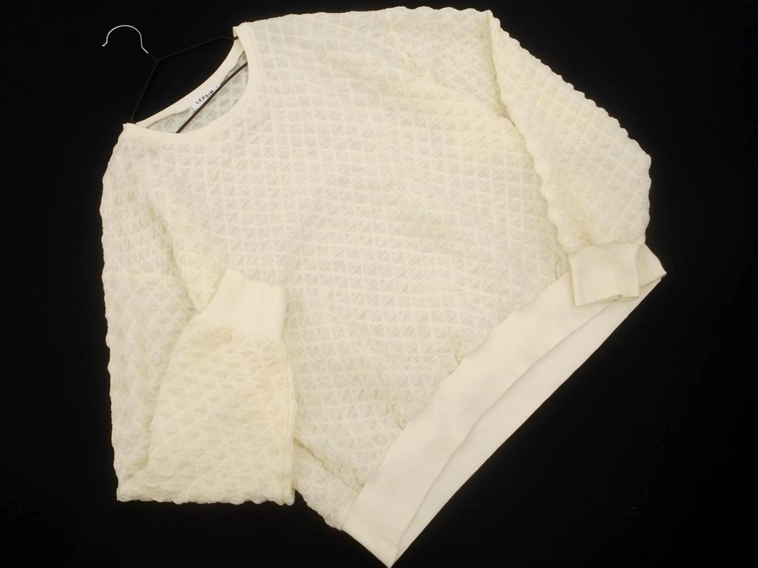 LEPSIM レプシィムローリーズファーム クルーネック カットソー sizeF/オフホワイト ◇■ ☆ fjc7 レディース拍卖