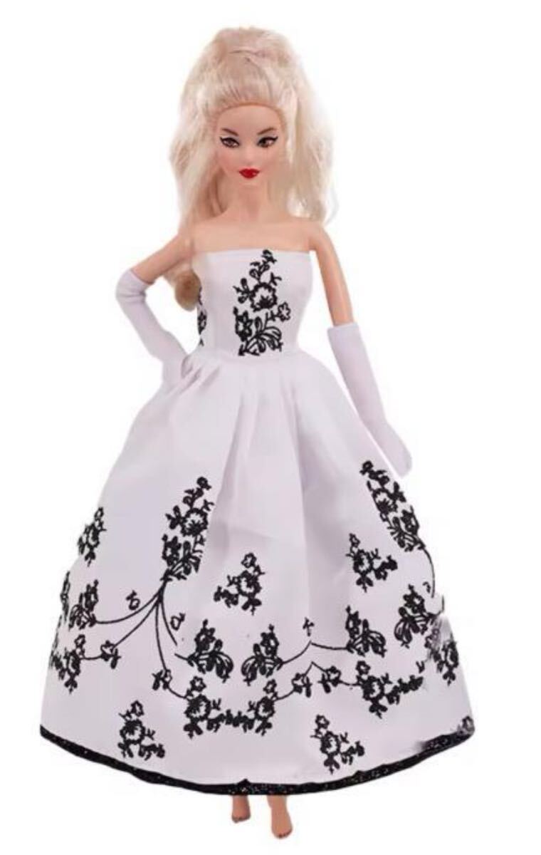 ロンググローブ付ドレスリカちゃん・バービーちゃん・ブライス・お人形さん用 バービー お人形さん用 バービーちゃん Barbie拍卖