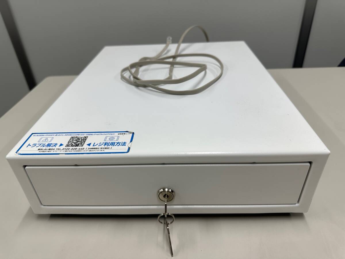 プリンタ連動 キャッシュドロアー CB-72IV-3/6 WHT(ホワイト)拍卖