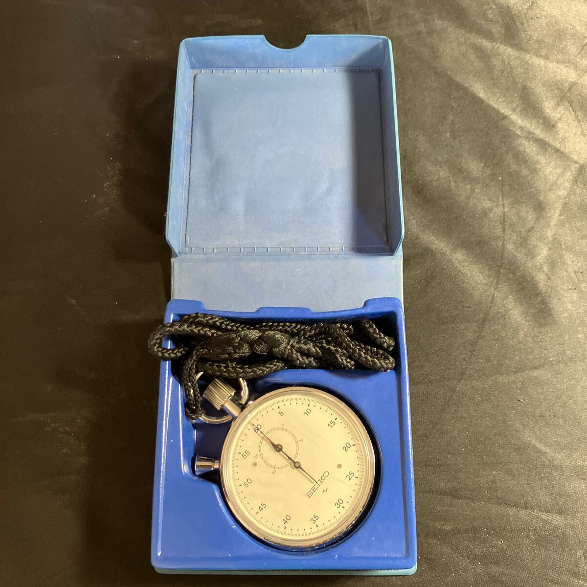 ★SEIKO セイコー 機械式 ストップウォッチ 手巻き アナログ 昭和 レトロ アンティーク 時計 ヴィンテージ ◎動作未確認拍卖