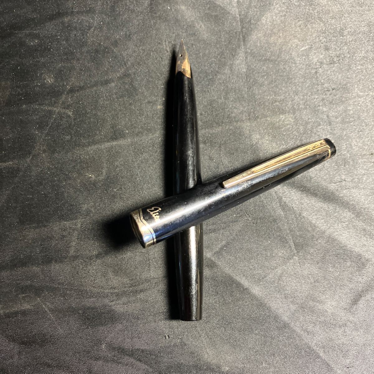 ★PILOT Elite パイロットエリート万年筆 ペン先 14K GOLD 585 ペン先刻印あり ヴィンテージ 昭和レトロ レア拍卖