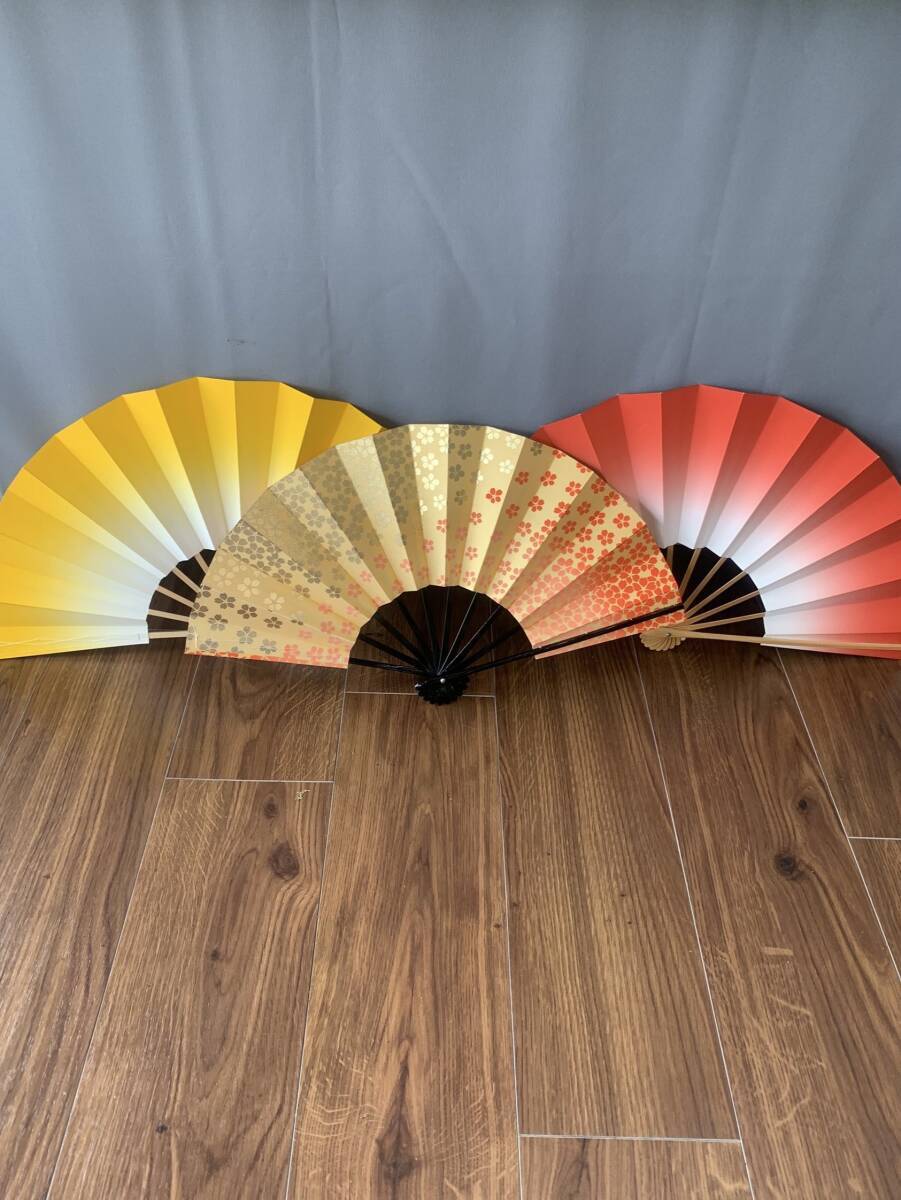 【未使用品】 歌舞伎ごのみ 御舞扇 日本舞踊 日舞 3点セット 扇 舞台 演劇 小物 おまいせん拍卖