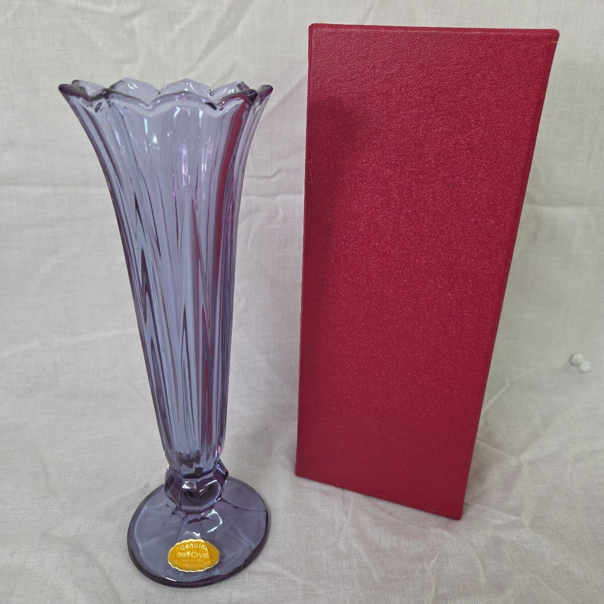 17 W.Germany KAMEI GLASS 花瓶 クリスタルガラス カメイガラス 最終値下げ出品拍卖