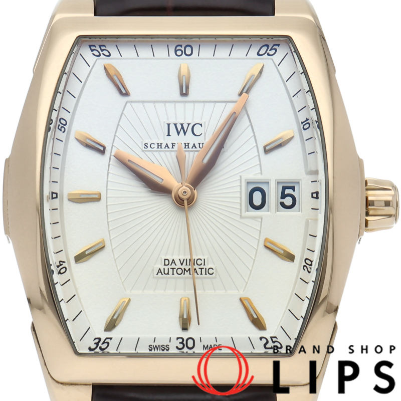 インターナショナルウォッチカンパニー IWC ダヴィンチ オートマチック ウォッチ IW452302 箱 保証書 K18PG/革拍卖