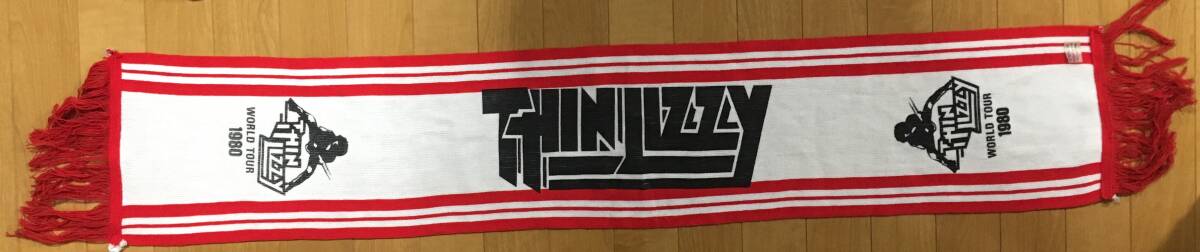 THIN LIZZY WORLD TOUR 1980 OFFICIAL SCARF UK製拍卖