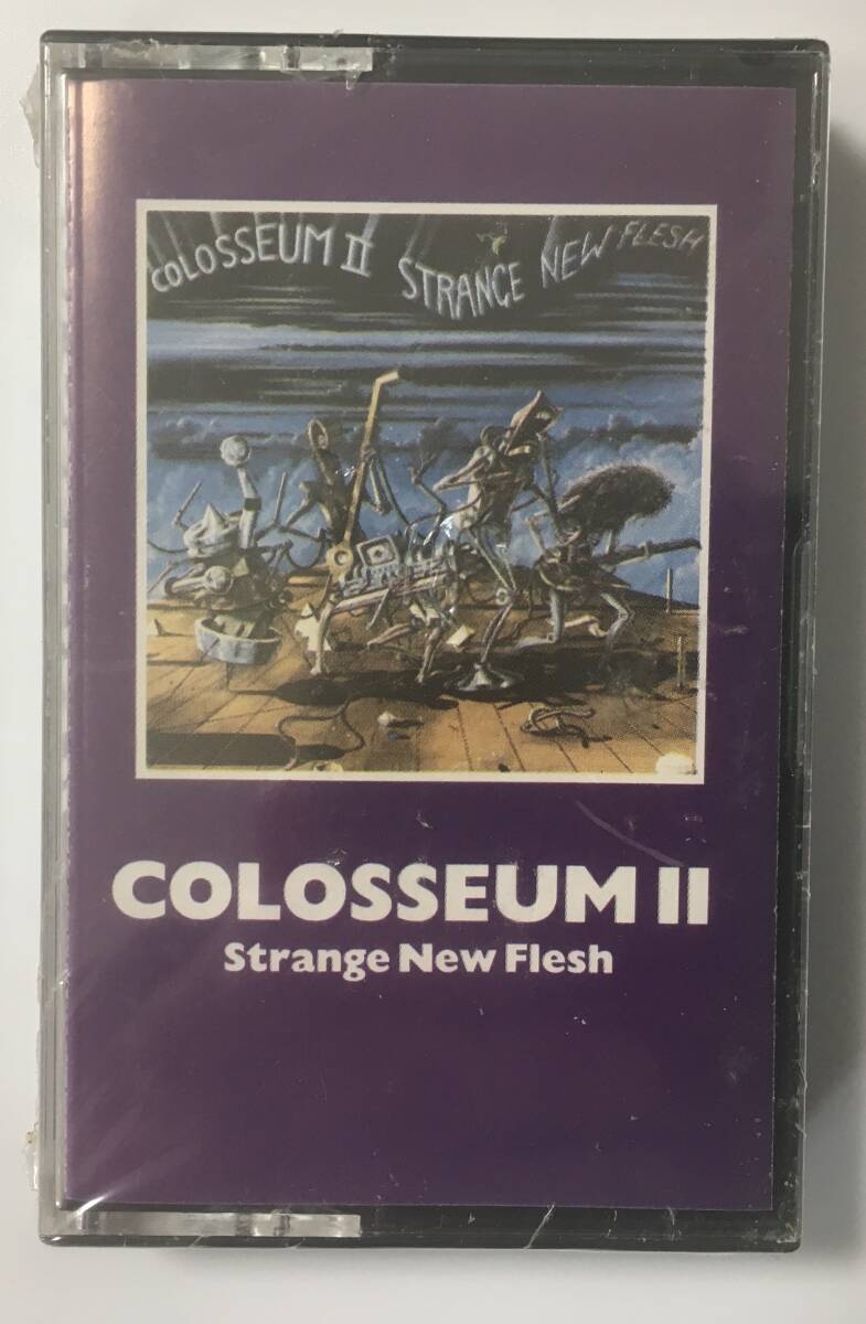 COLOSSEUM II STRANGE NEW FLESH ドイツ製 CASSETTE TAPE RARE!! SEALED 新品未開封拍卖