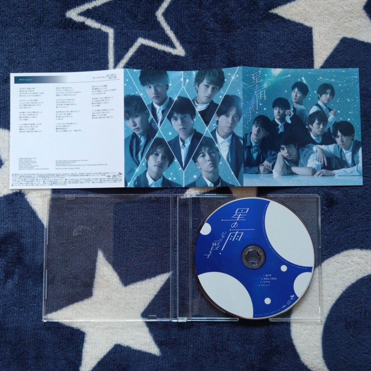 WEST. - 星の雨 (通常盤, 帯無)拍卖