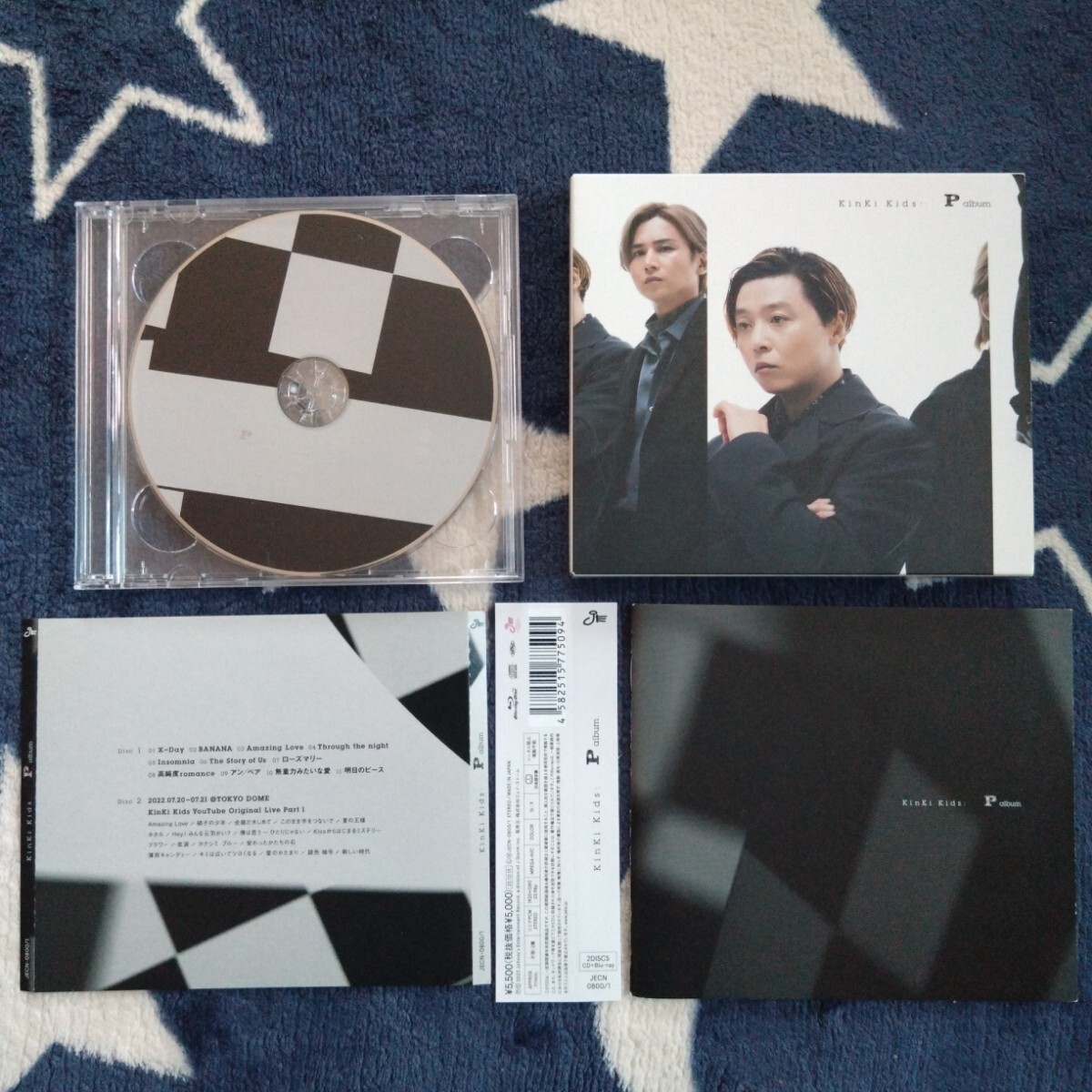 KinKi Kids - P album (初回盤A, Blu-ray)拍卖
