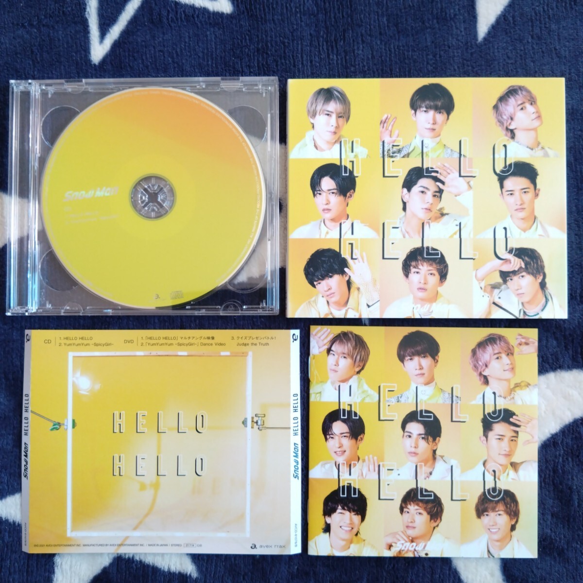 Snow Man - HELLO HELLO (初回盤B)拍卖