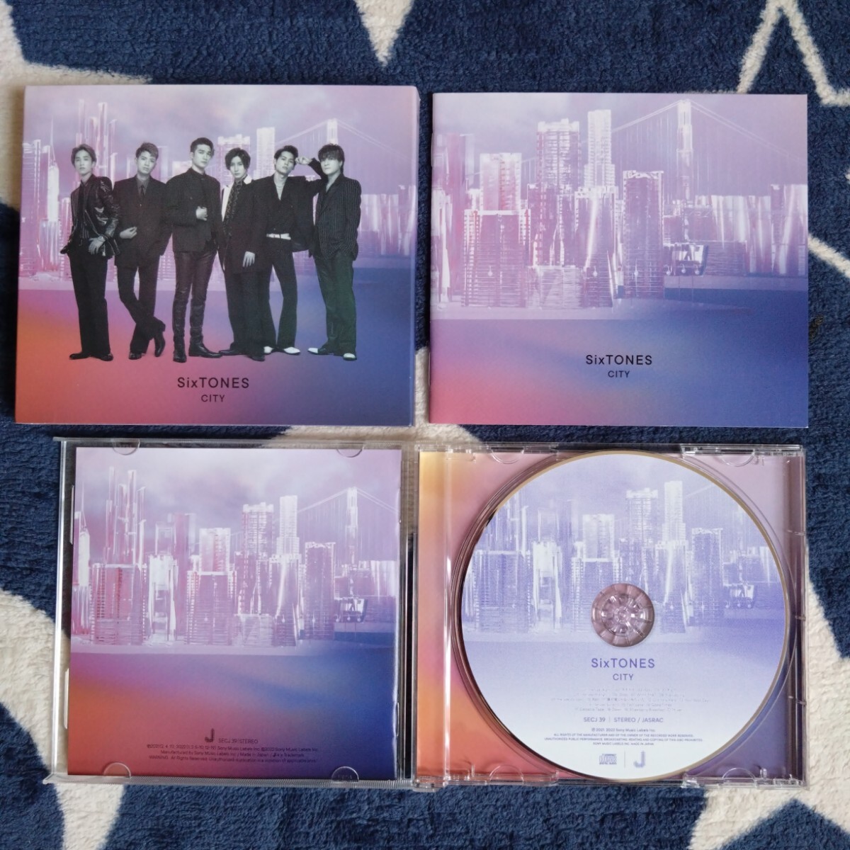 SixTONES - CITY (通常盤)拍卖