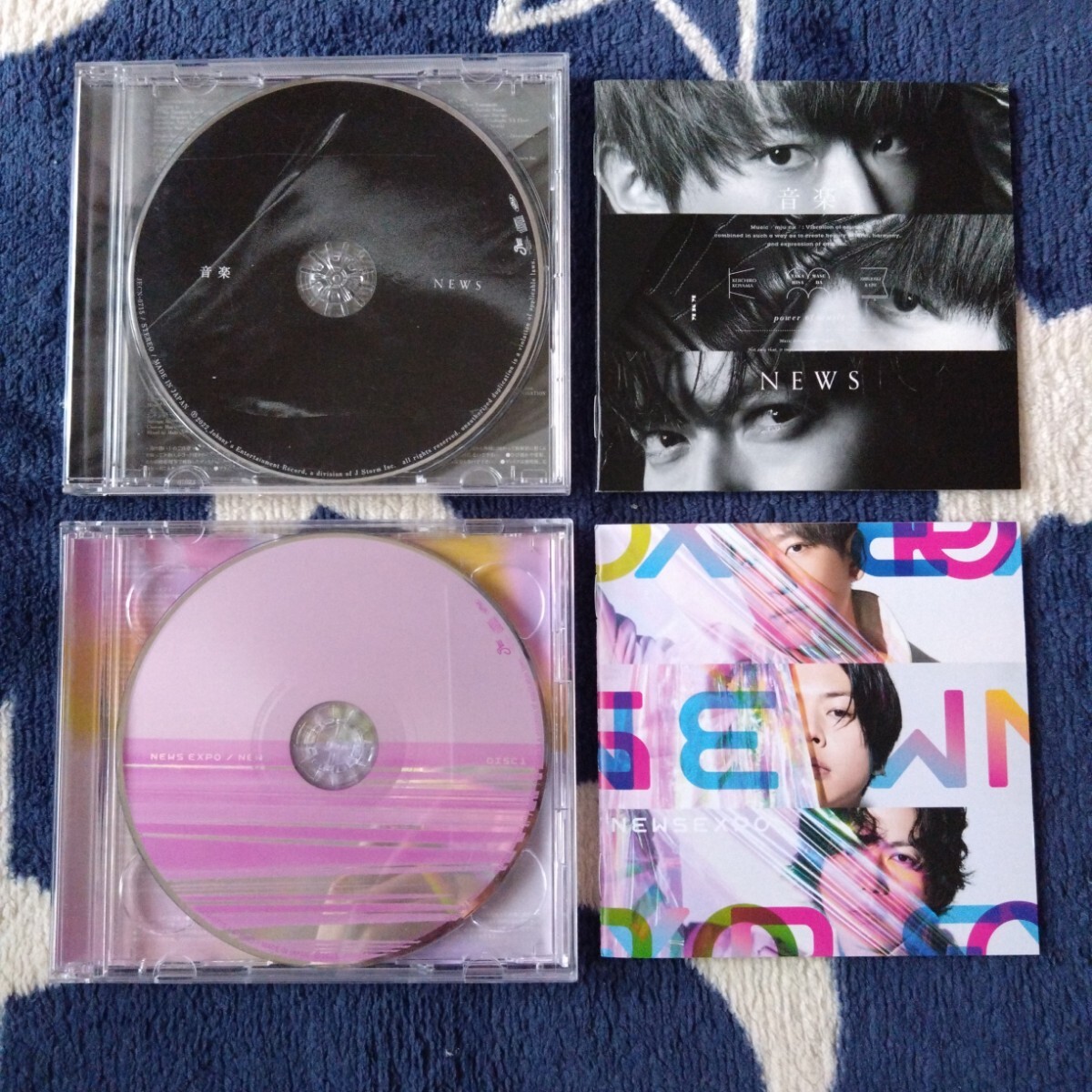 NEWS アルバム2点セット (帯無+ケースにヒビ有)拍卖