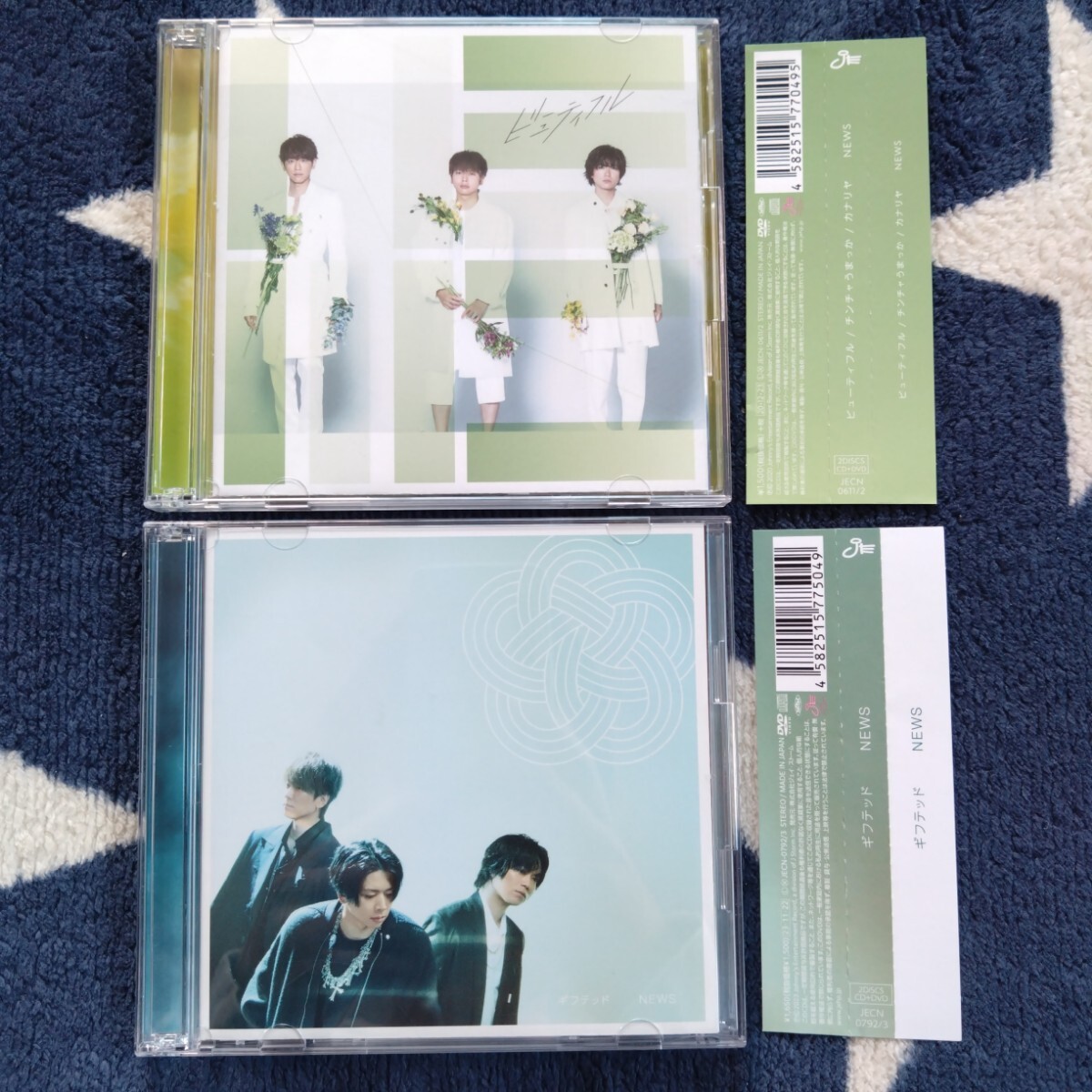 NEWS シングル2点セット (初回盤A, DVD)拍卖