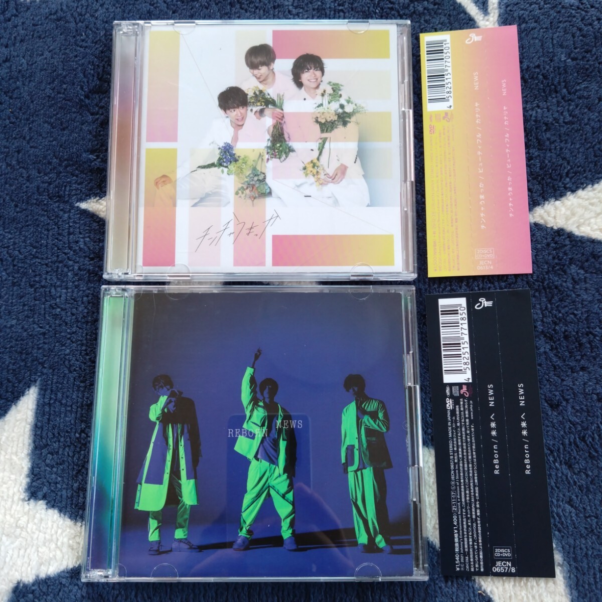 NEWS シングル2点セット (初回盤B, DVD)拍卖