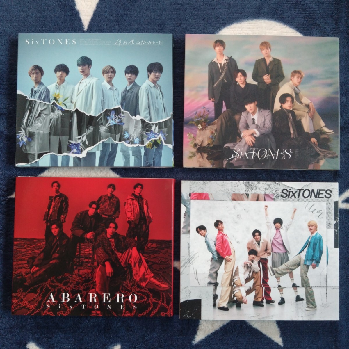 SixTONES シングル4点セット (4CD+4DVD, ドキュメンタリー)拍卖