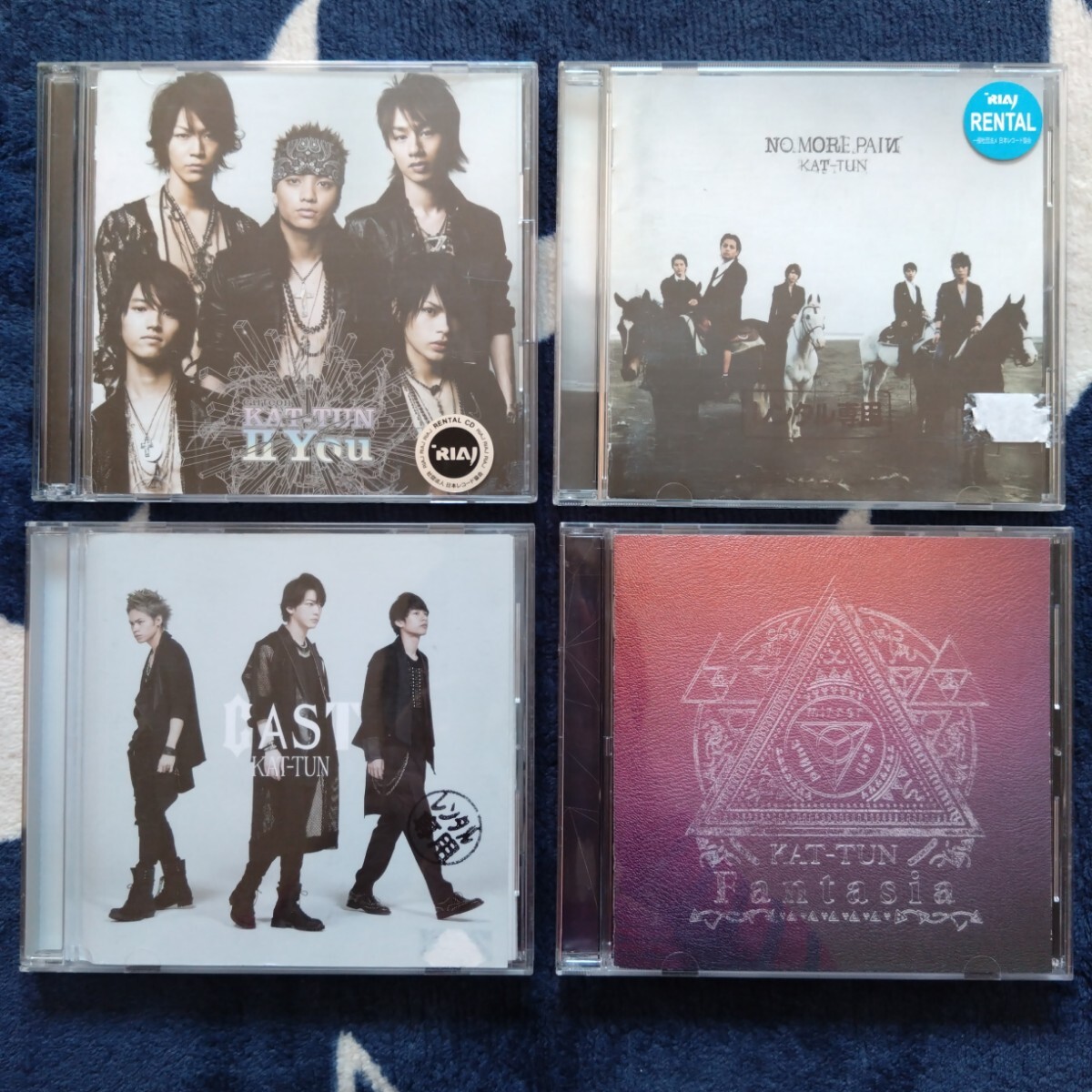 KAT-TUN アルバム4点セット (レンタル落ち)拍卖