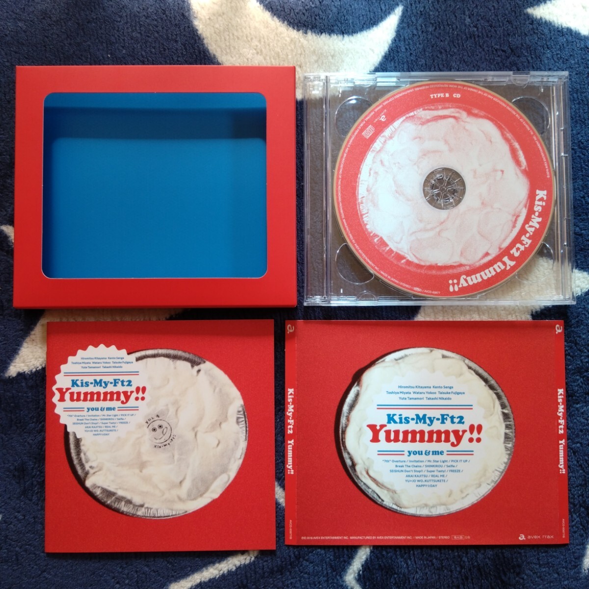 Kis-My-Ft2 - Yummy!! (初回盤B, スリーブとジャケット付)拍卖
