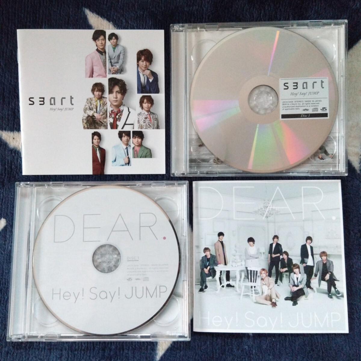 Hey! Say! JUMP アルバム2点セット (4CD, 帯無)拍卖