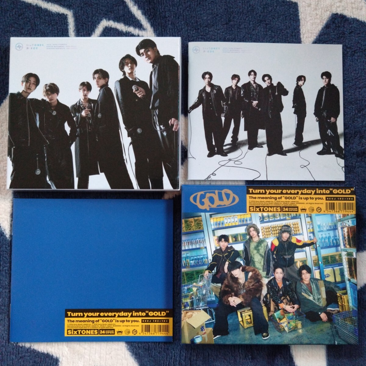 SixTONES アルバム2点セット (2CD+2Blu-ray, ユニット)拍卖