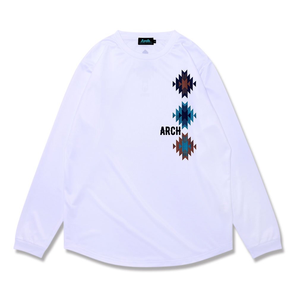 1793915-Arch/メンズ バスケットボール 長袖 Arch native pattern L/S tee/M拍卖