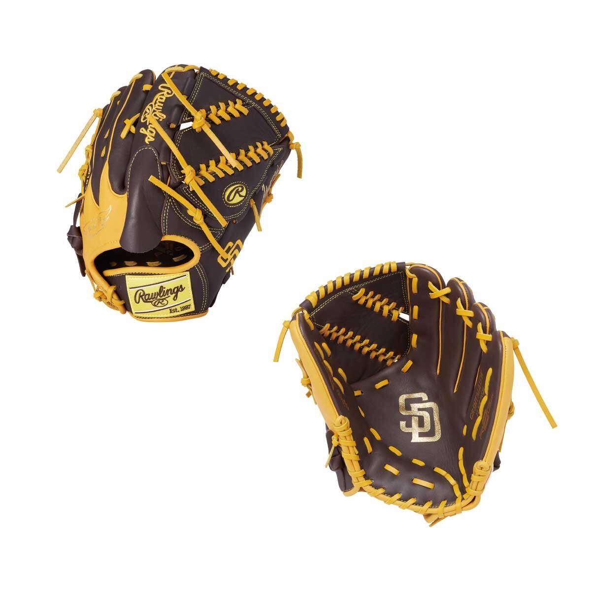 1681687-Rawlings/軟式グラブ ハイパーテックMLBチーム A15W ピッチャー 投手 野球グローブ/拍卖
