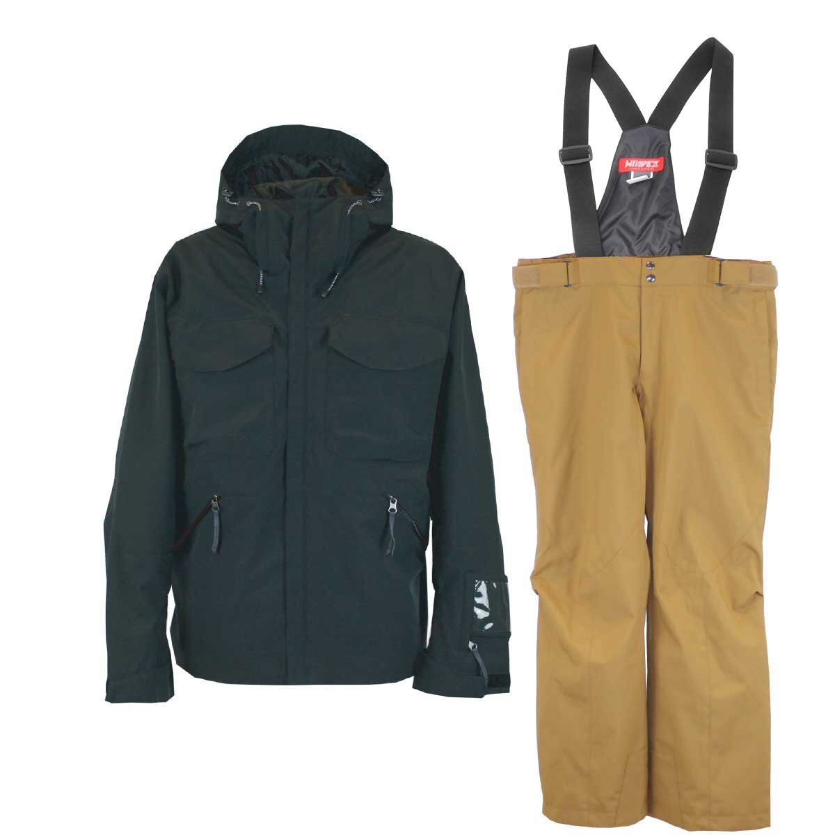1444488-WINDEX/メンズ レディース ユニセックス スノーウェア スキーウェア 上下セット/LL拍卖