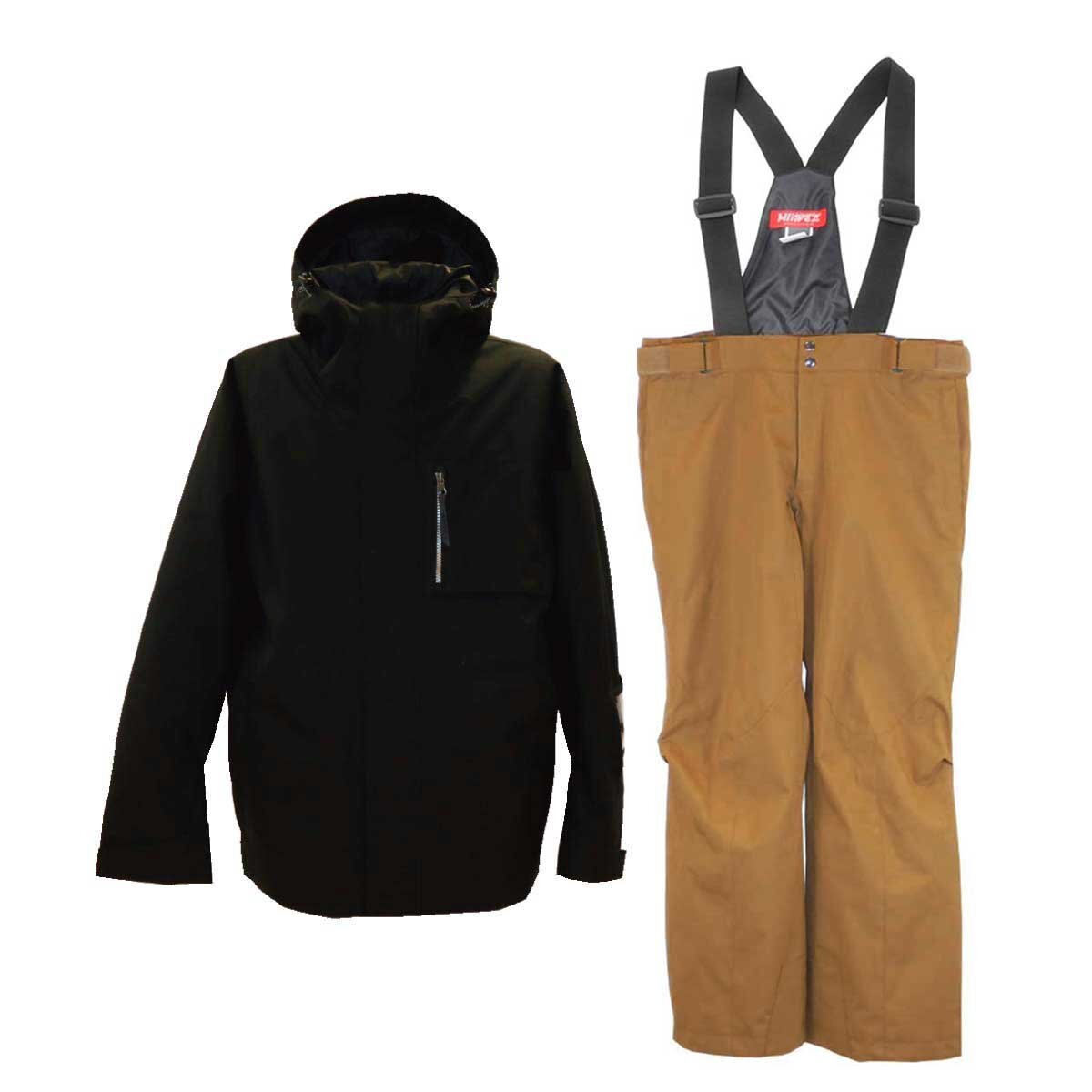 1546135-WINDEX/メンズ レディース スキースーツ スキーウェア 上下セット 耐水圧10000mm/L拍卖