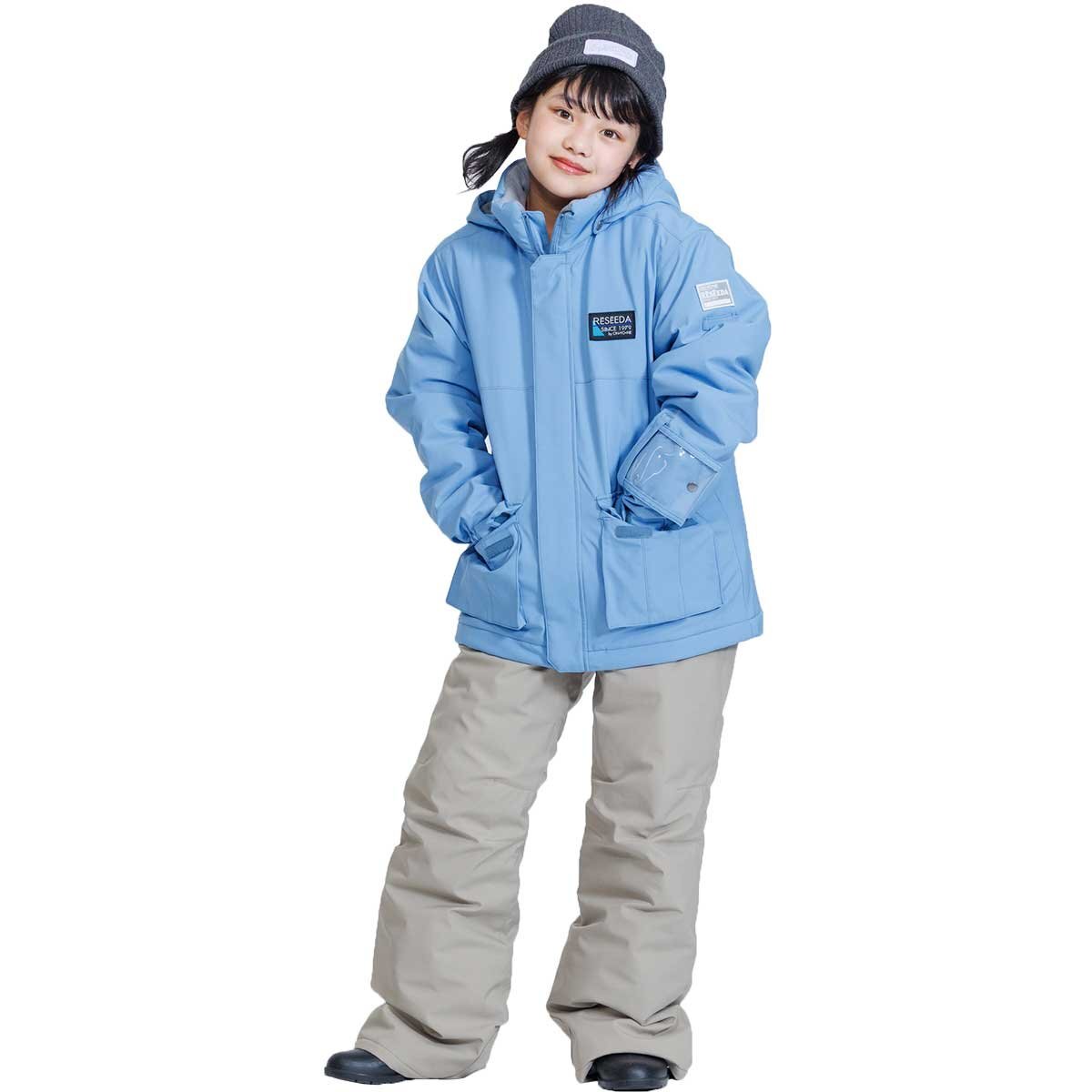 1544794-ONYONE/ジュニア スキーウェア上下セット スキースーツ ボーイズ ガールズ/130拍卖