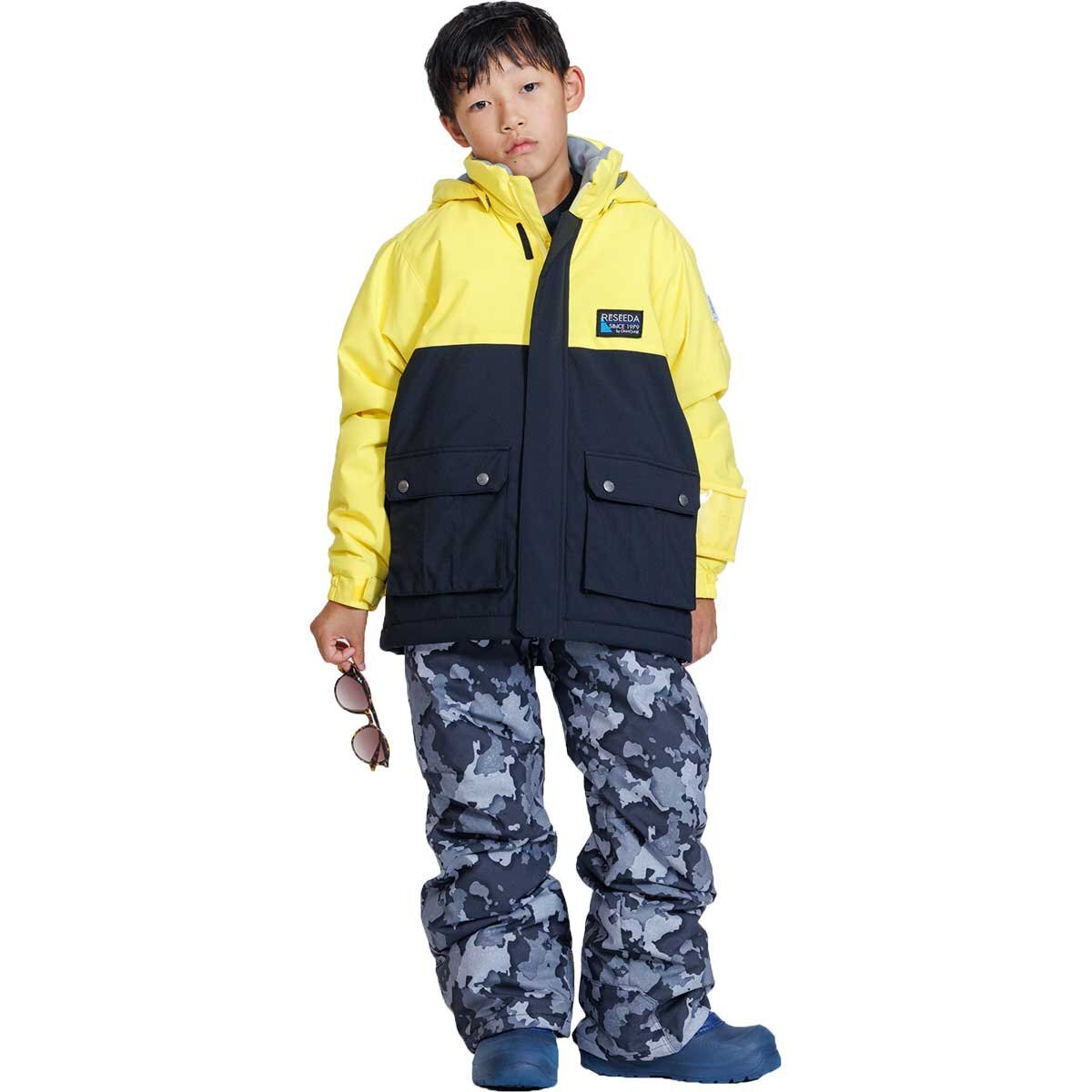 1544720-ONYONE/ジュニア スキーウェア上下セット スキースーツ ボーイズ ガールズ/150拍卖