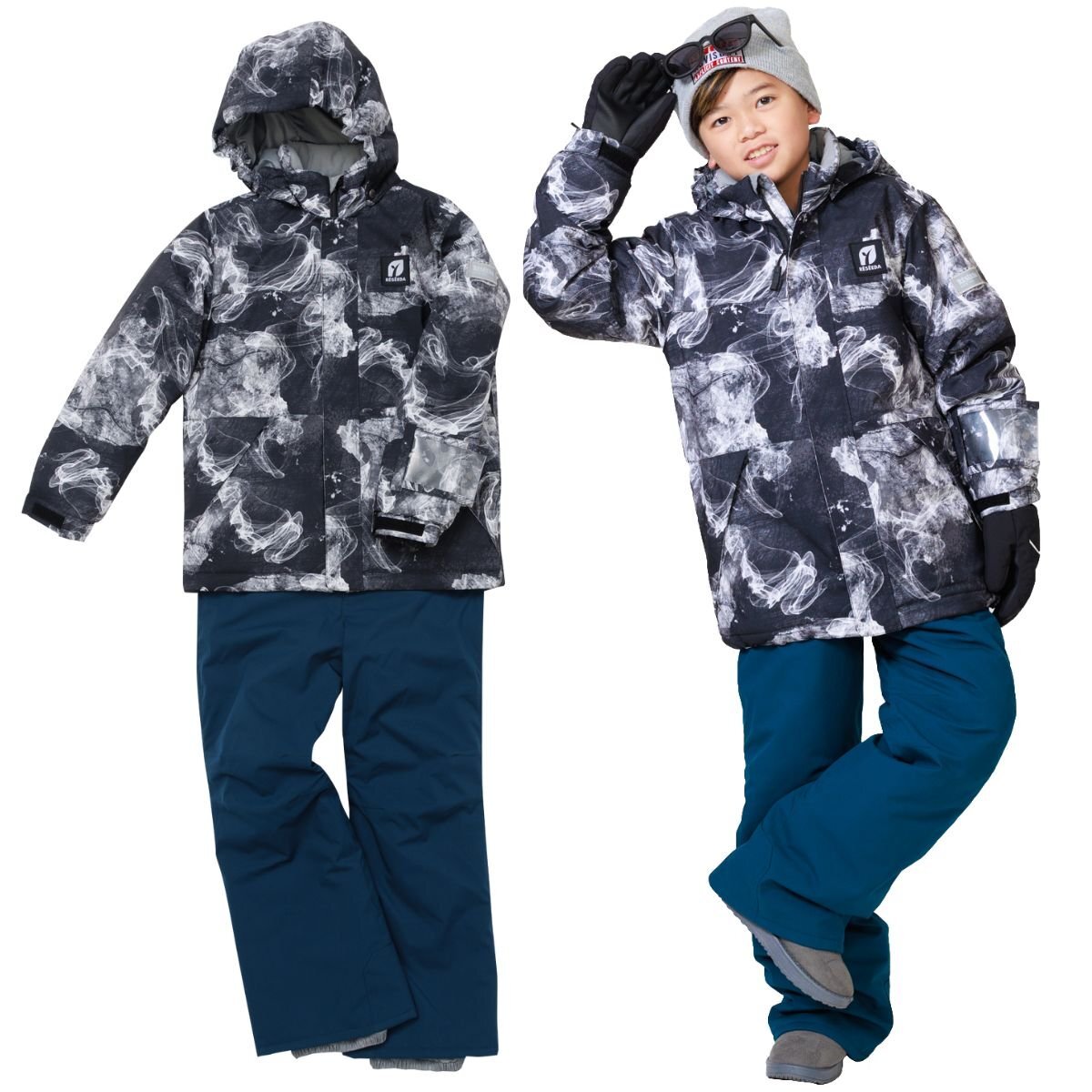 1798623-ONYONE/キッズ ジュニア スキーウェア 上下セット スノーウェア JUNIOR SUIT 子供用/160拍卖