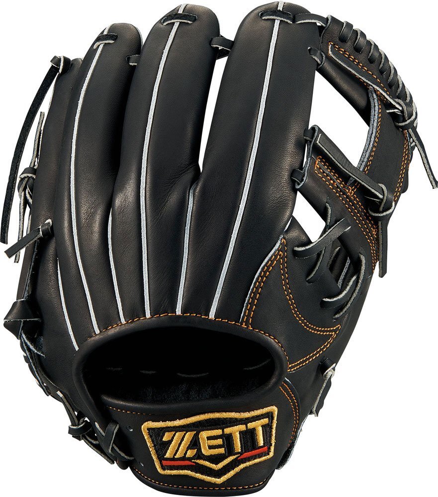 1306337-ZETT/野球グローブ 軟式グラブ 内野手用 二塁手・遊撃手用 プロステイタス LH/LH拍卖