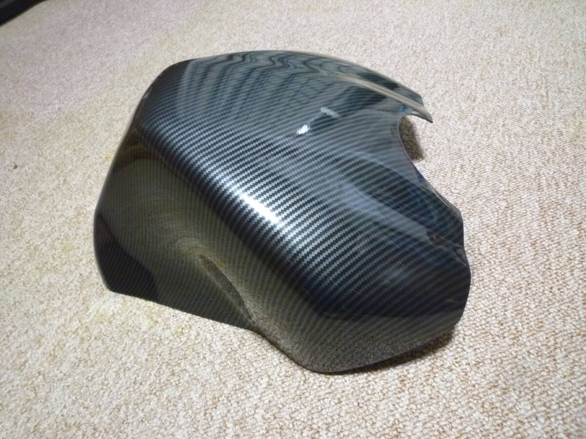 KAWASAKI カワサキ ZX-25R 20-25年 ZX-4R/SE/RR 共通タンクカバー カーボン調 ファスナー傷防止拍卖