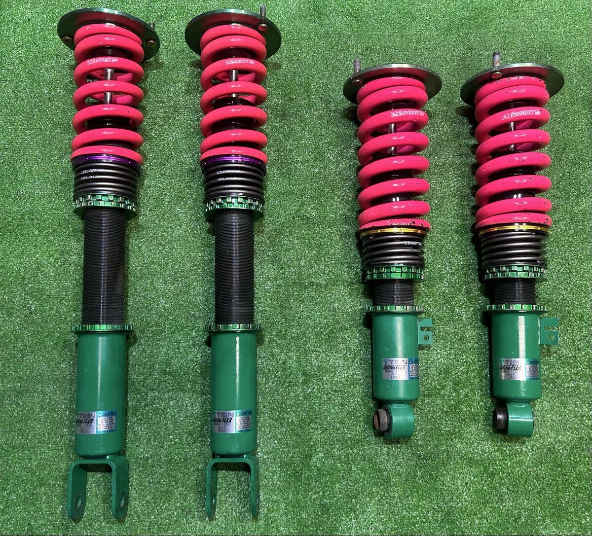 希少 日産 GT-R スカイライン BNR34 GT-S ER34 TEIN テイン 326power スプリング R34 ECR33 R33 フルタップ 車高調 サスペンション 1台分!拍卖