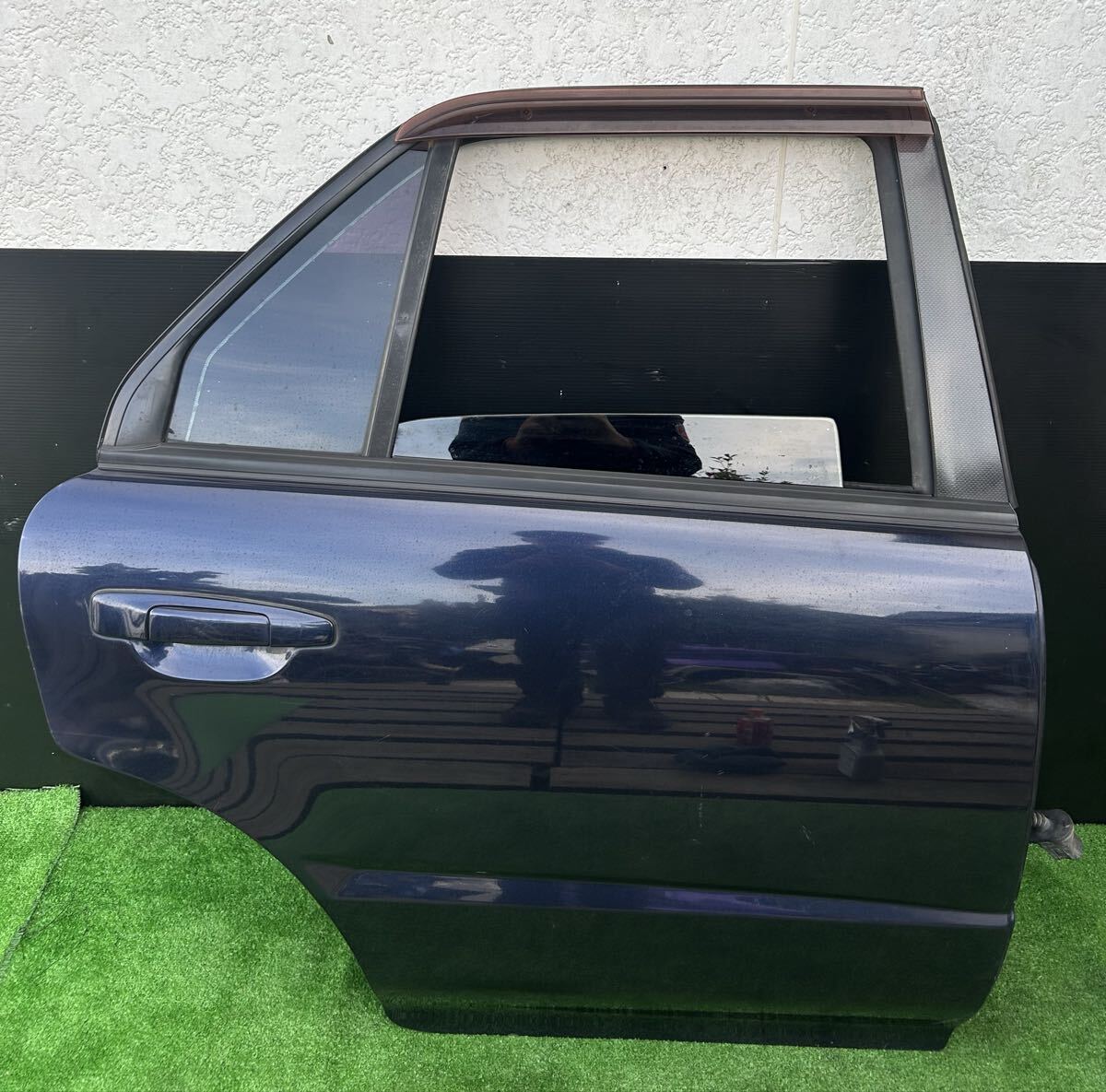 希少! 日産 スカイライン ER34 4ドア 右 リアドア 後期 内張り付き! カラー bp9 拍卖