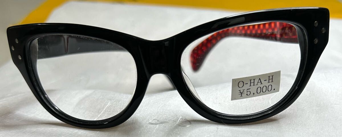 太めの黒フルリム 眼鏡フレーム 54-17-142 未使用 歪みあり拍卖