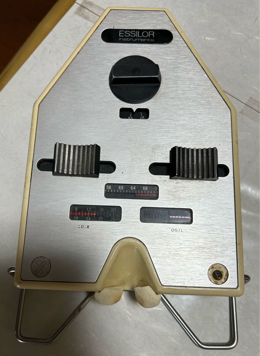 眼鏡業務用 フランス製 PD測定器 ESSILOR ヴィンテージ 拍卖