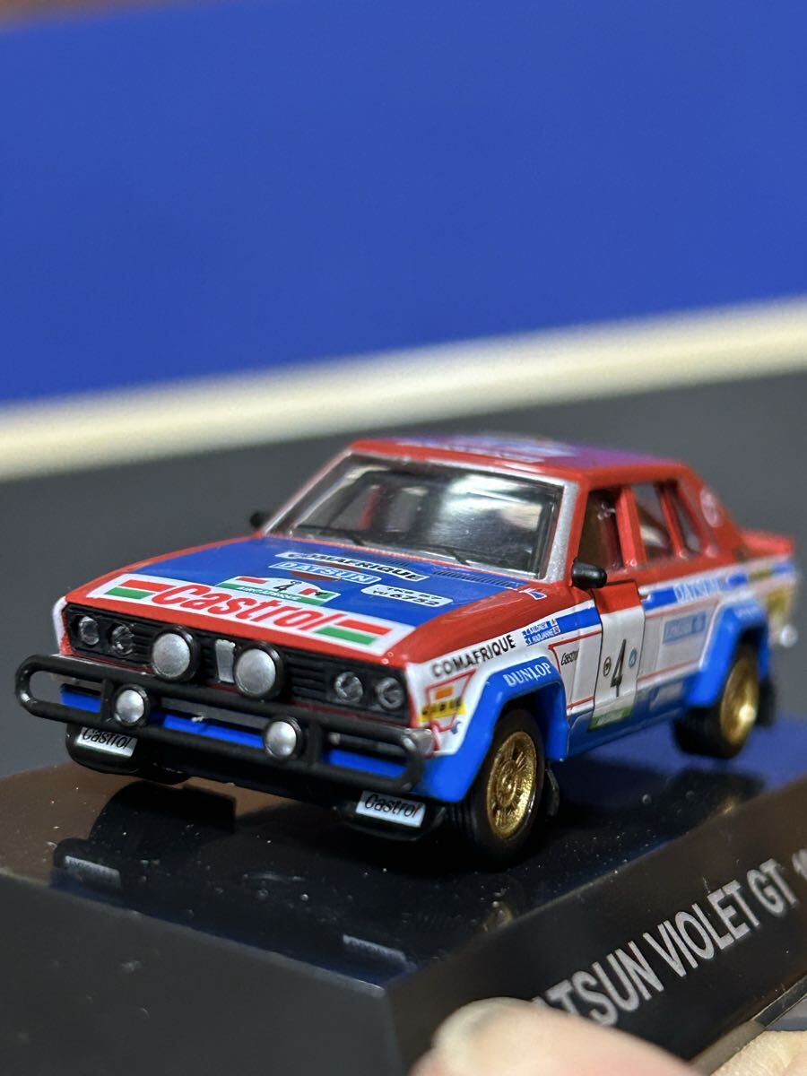CM’s 1/43 ラリーカーコレクションSS.14 ダットサン バイオレットGT 1981 コートジボワール USED美品拍卖