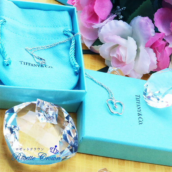 ◆新品◆値下げ交渉 は 質問で◆未使用◆ティファニー◆アップルネックレス◆拍卖