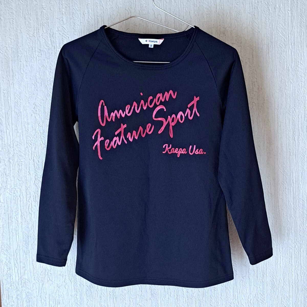 kaepaケイパ 裏起毛トップスM ネイビー拍卖