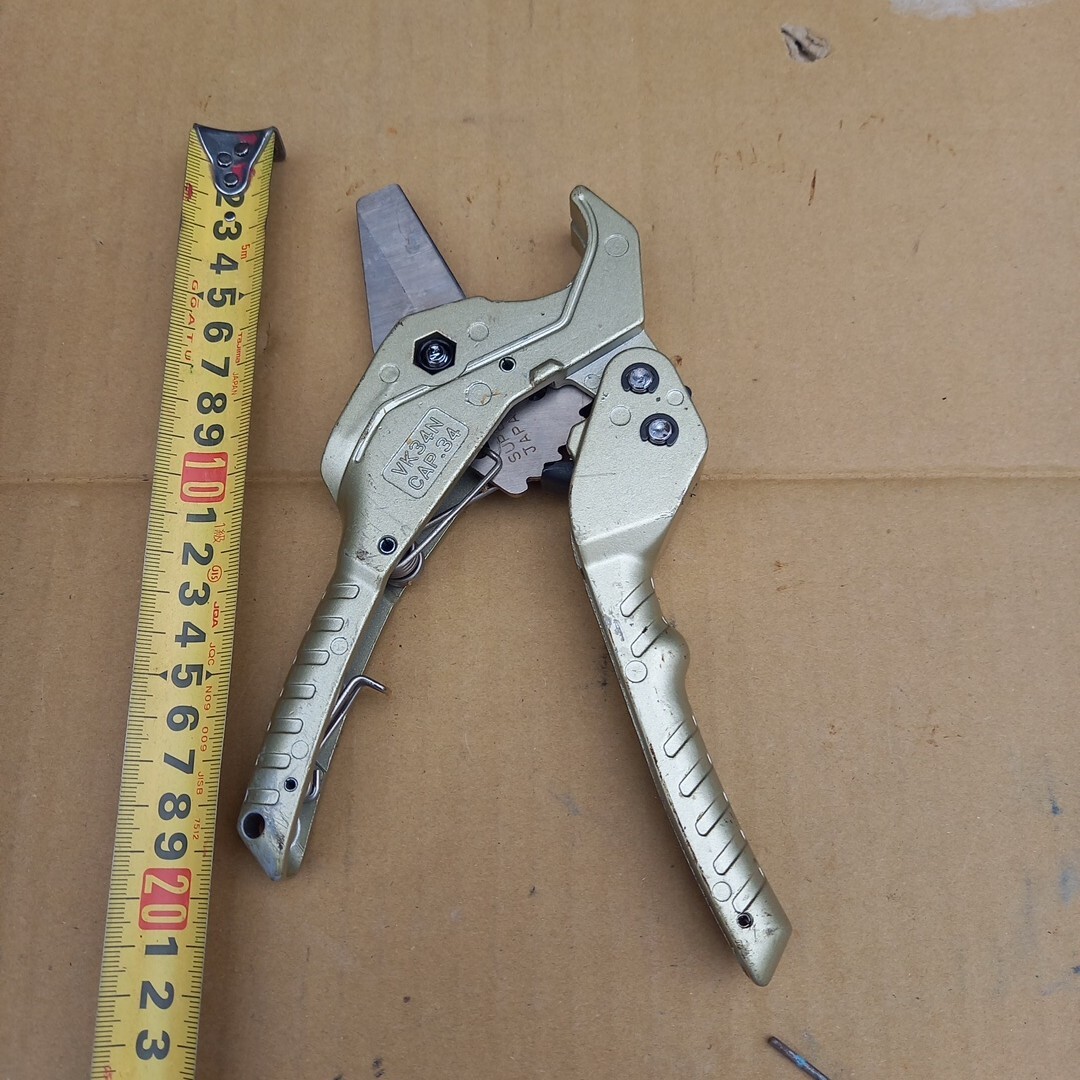 パイプカッター エンビカッター エンビカッタ 塩ビカッター 切断 スーパーツール 工具 vk34n拍卖
