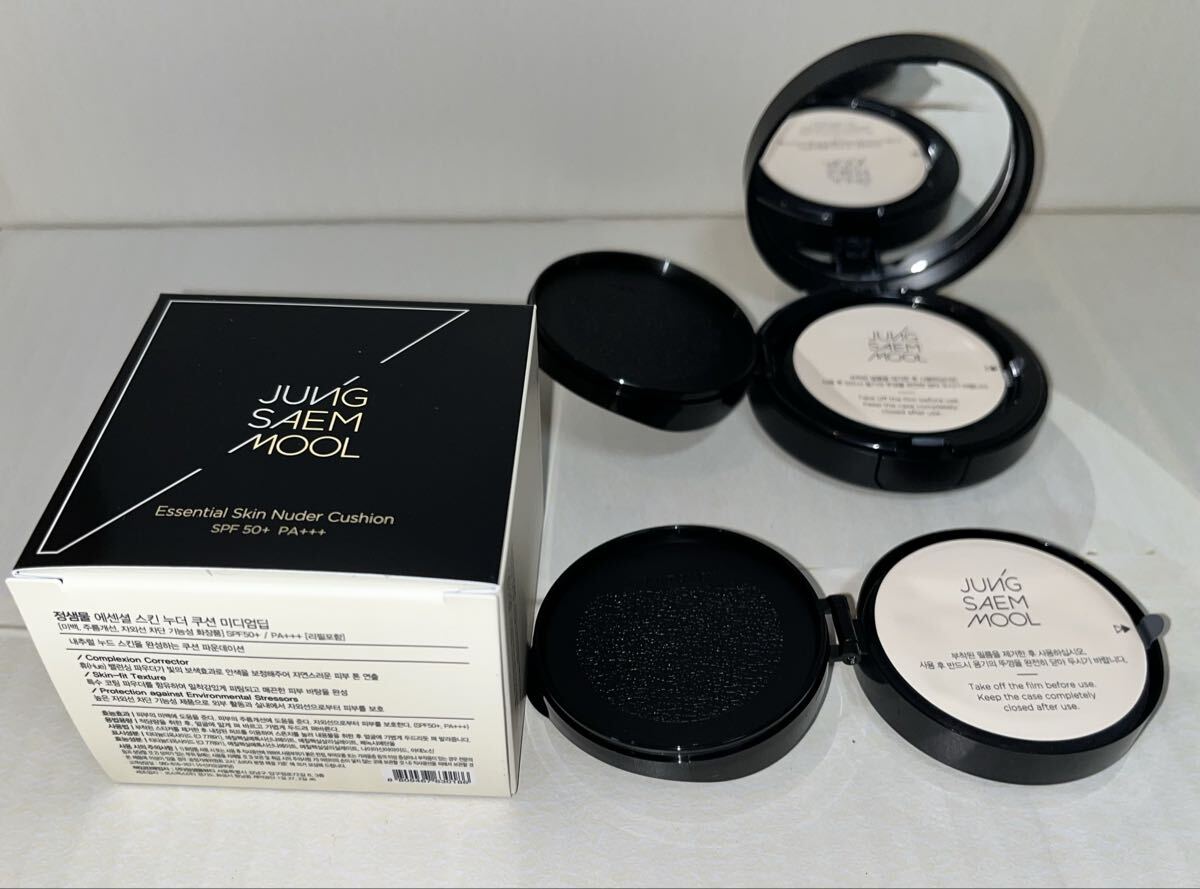 ジョンセンムル スキンヌーダークッション ミディアムディープ コスメ ファンデーション 2セット未使用 美品 訳あり拍卖