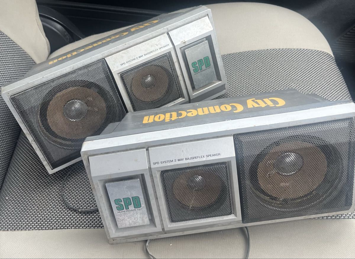 クラリオン clarion シティコネクション GS-821A スピーカー 当時物 gx61 gx71 gz10 マークII クレスタ クラウン ソアラ セドリック ハイソ拍卖