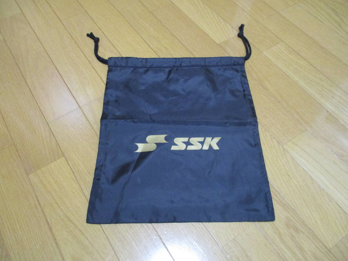 未使用保管品!SSK★スポーツ全般<シューズ入れ・巾着>★39.5X33cm 黒・ゴールド拍卖