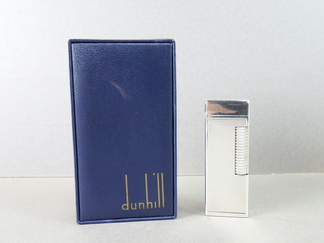 ■■ dunhill ダンヒル ガスライター シルバー系 喫煙具 ジャンク品■■拍卖