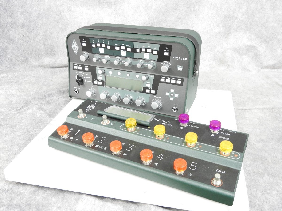 【C】KEMPER PROFILING PW HEAD / PROFILER REMOTE ヘッドアンプ/フットスイッチ ケンパー 3125663拍卖