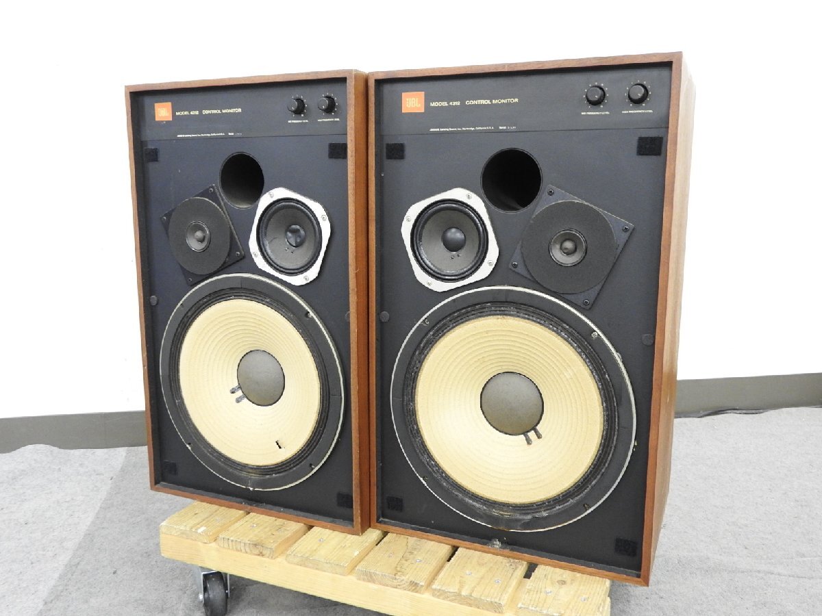 【C】JBL 4312 CONTROL MONITOR スピーカーペア 3126516拍卖