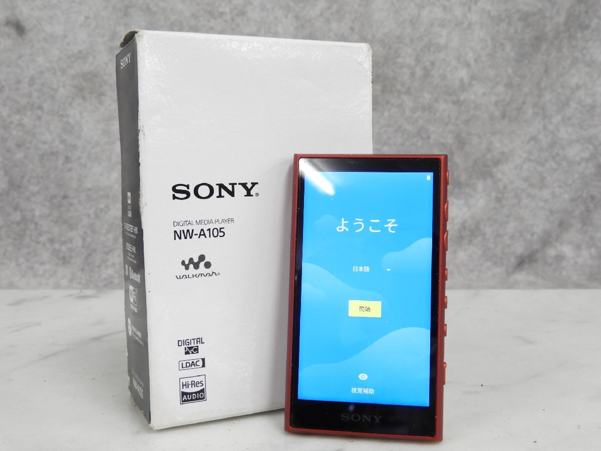 【C】SONY NW-A105 walkman ポータブル デジタルオーディオプレーヤー ソニー 3126534拍卖