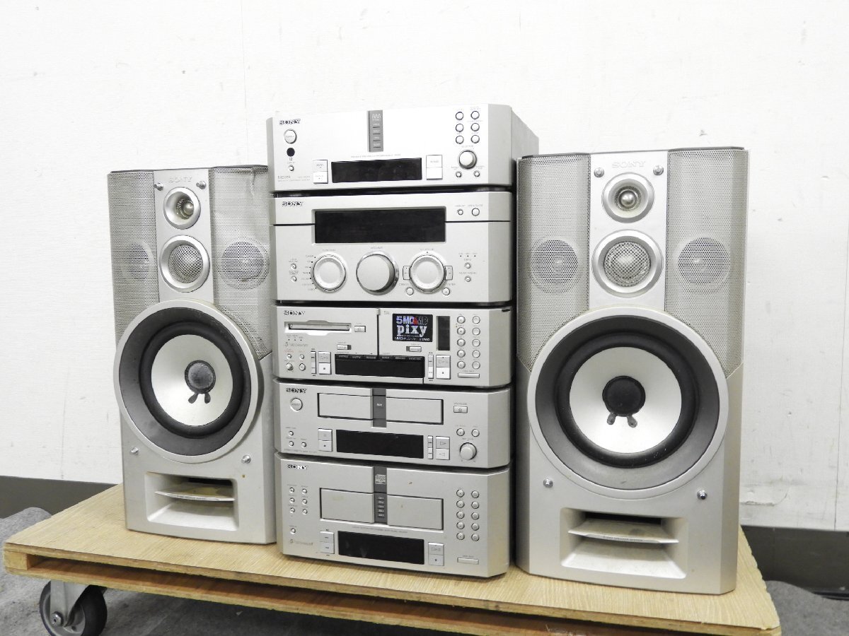 【G】 SONY ST-MS919 / TA-MS919 / MDS-MS919 / TC-TX717 / CDP-MS919 / SS-MD919 システムコンポ ソニー 3127007拍卖